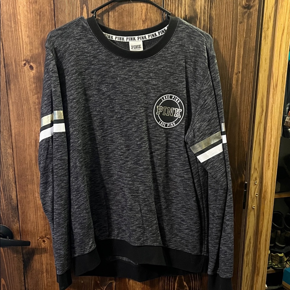 Gray PINK Sweatshirt